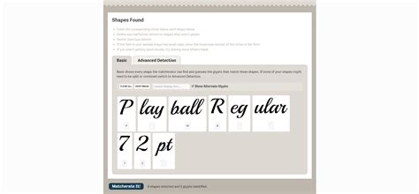 lettertype herkennen